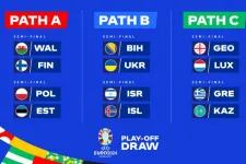 Még Észtországnak és Kazahsztánnak is lehet esélye kijutni a foci-Eb-re