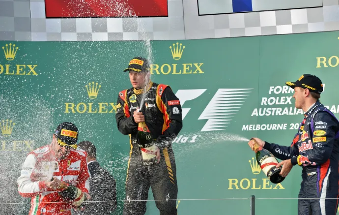 Kimi Räikkönen futamgyőzelemmel indította a 2013-as F1-szezont – Fotó: William West / AFP