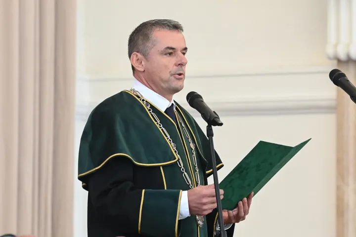 Csaba Gyorcza, Dean of the Hungarian University of Life and Agricultural Sciences - Photo: Zoltán Máthé / MTI