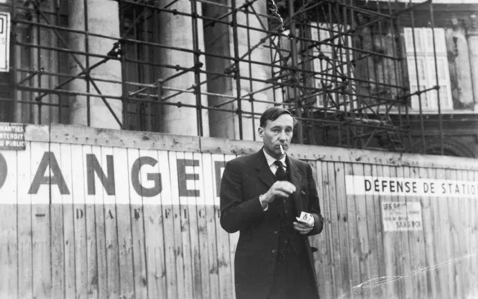 William S. Burroughs Párizsban 1964-ben – Fotó: Getty Images