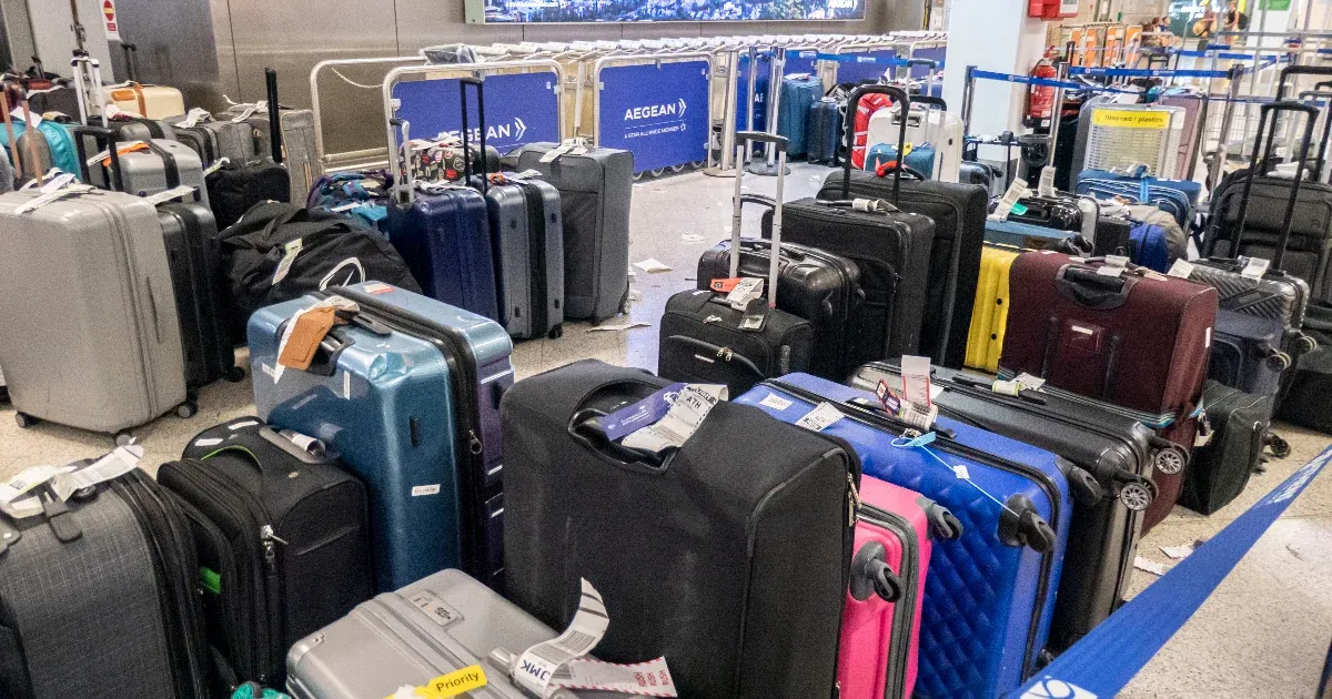 Does the airport actually sell leftover luggage there for a few hundred forints?