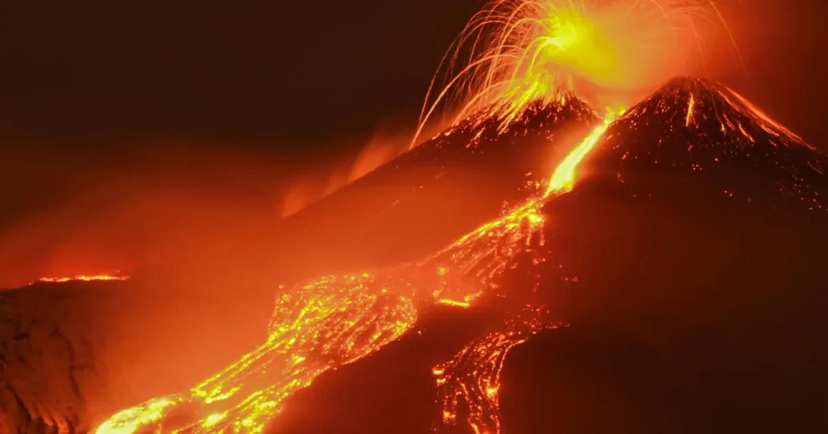 Why did Etna explode now?