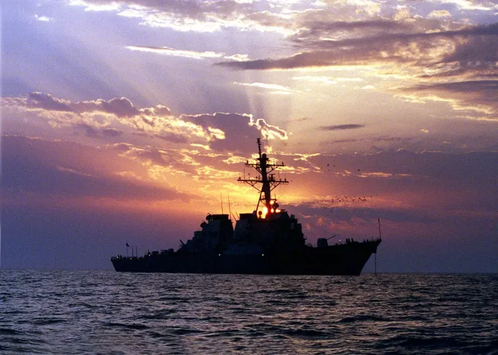 A USS Carney – Fotó: Felix Garza / AFP