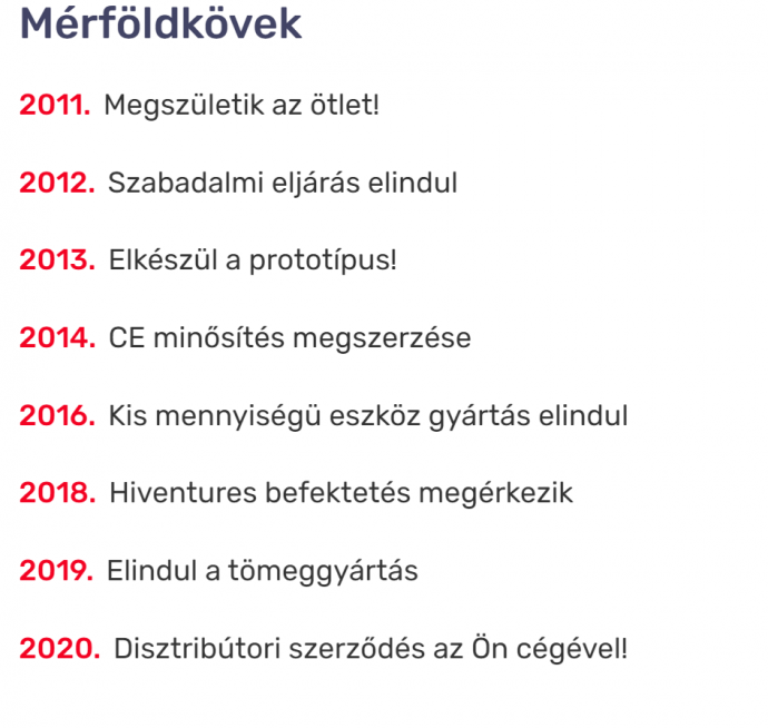A Haemothromb Test honlapja 2023 decemberében. 