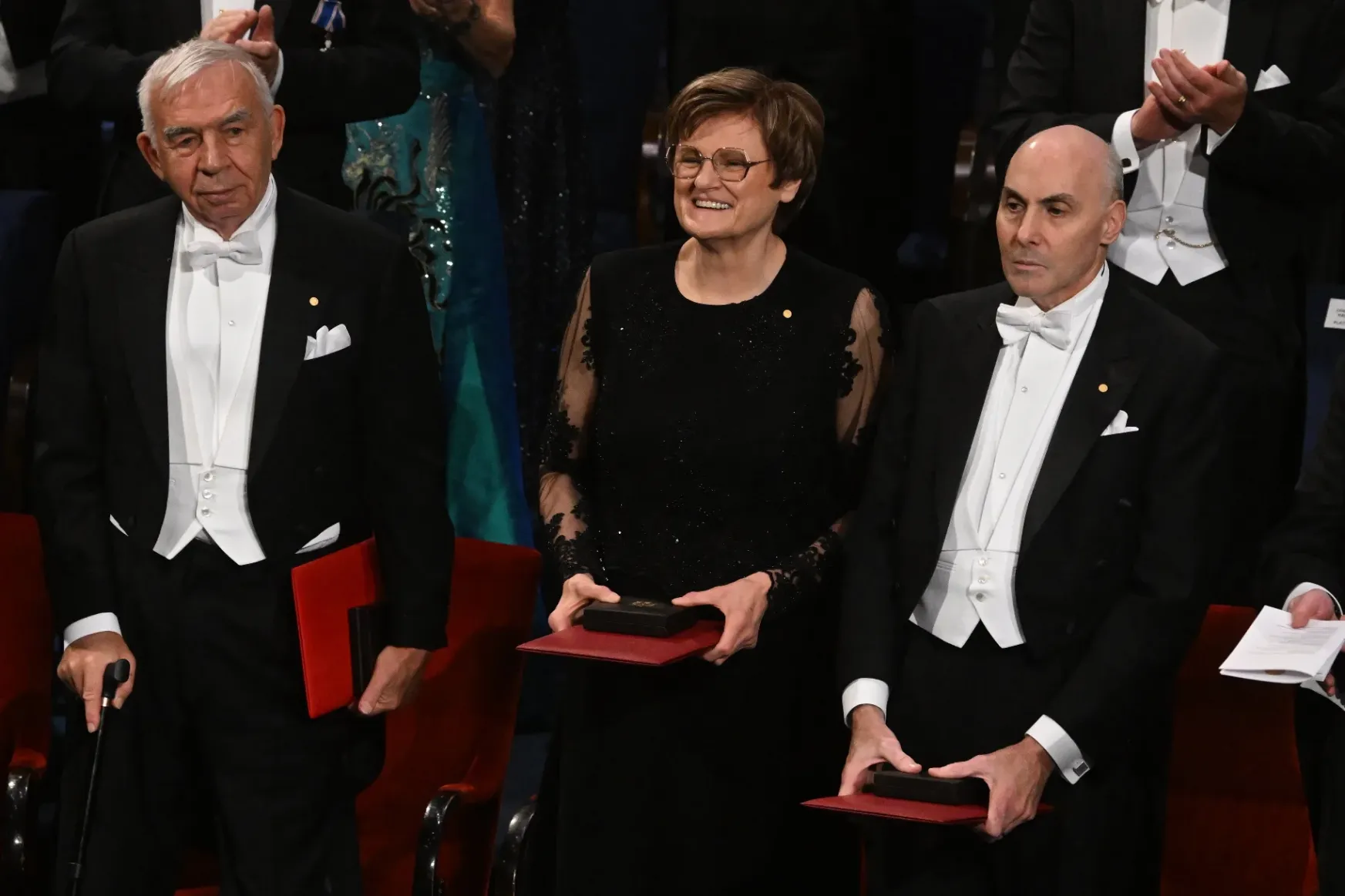 Átvette Nobel-díját Karikó Katalin és Krausz Ferenc