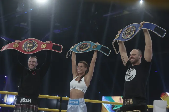 A három „bajnok” – Fotó: RTL