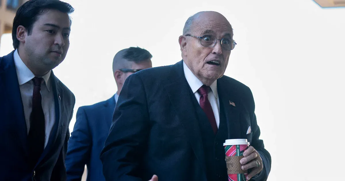 Rudy Giuliani will pay 8 million in compensation to two women he defamed in 2020.