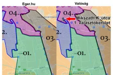 Bírósághoz fordult a Momentum polgármesterjelöltje, szerinte nem igazságos az egri választókerületek újrarajzolása