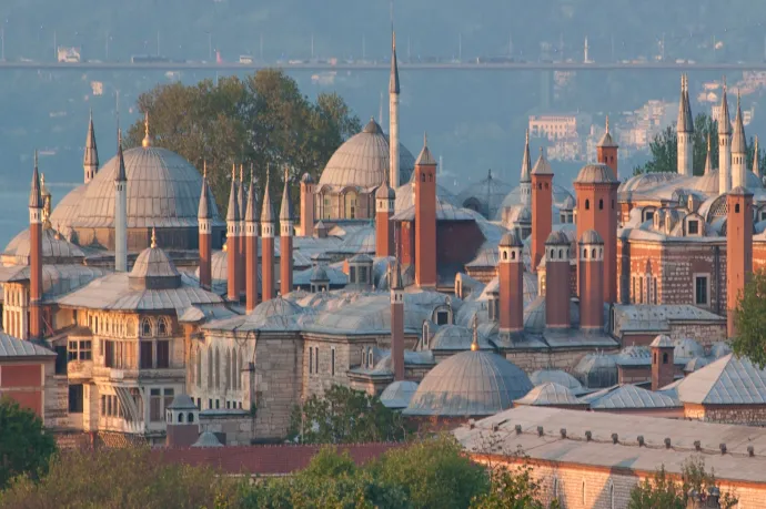 Az isztambuli Topkapi palota tornyai – Fotó: Salvator Barki / Getty Images