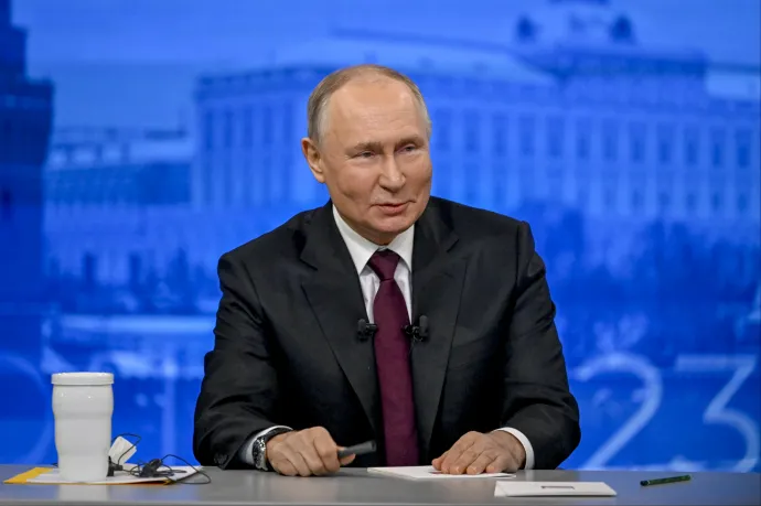 Putyin: Teljes képtelenség, hogy Oroszország megtámadja a NATO-t