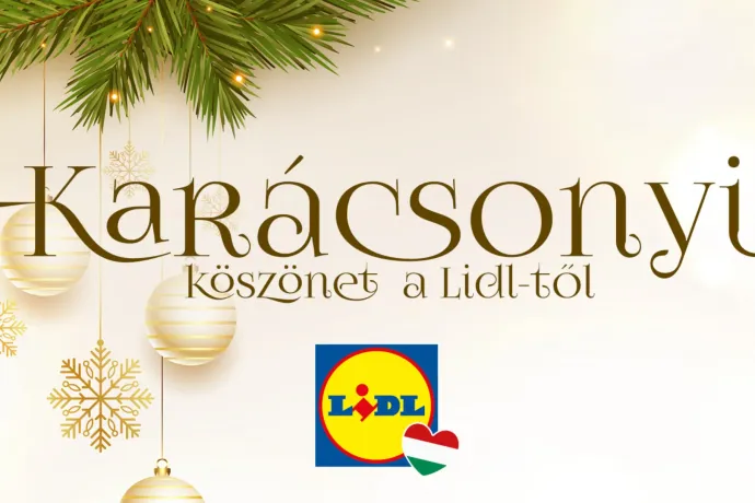 Karácsonyi köszönet a Lidl-től (x)