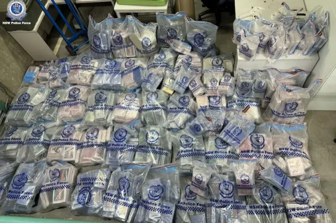 Egymilliárd dollár értékű kokainra csaptak le a rendőrök Sydney-ben