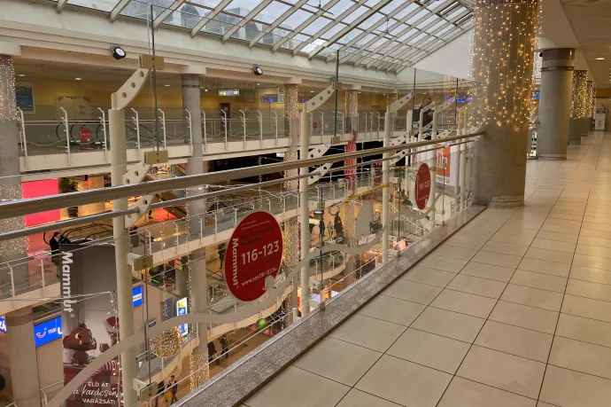 Megmagasították a korlátot Mammut bevásárlóközpont legfelső szintjén