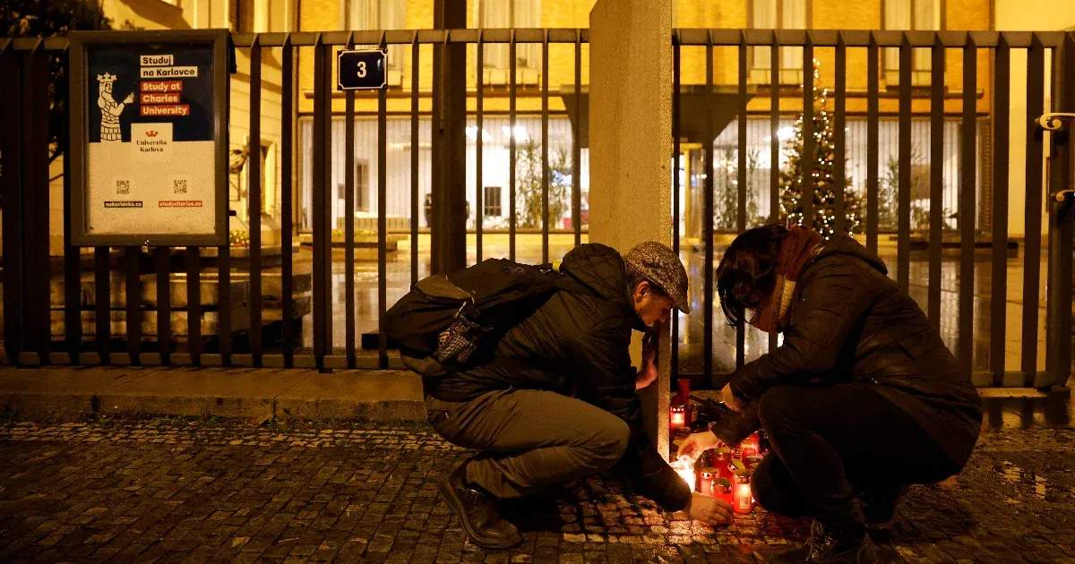 A national day of mourning was declared in the Czech Republic on Saturday over the shootings in Prague