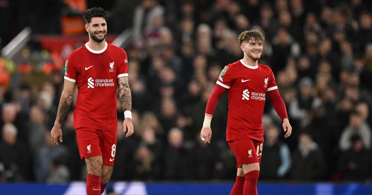 El Arsenal se adelantó a los 3 minutos y Szoboszlai volvió a ser titular para el Liverpool.