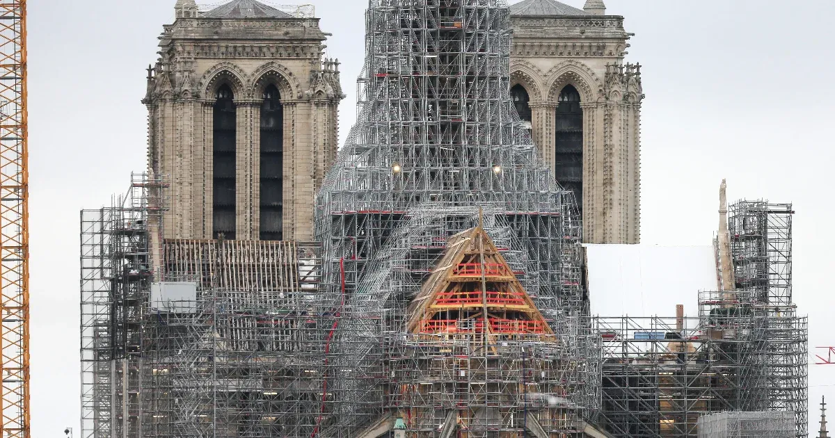 The Archbishop of Paris will add contemporary windows to Notre Dame