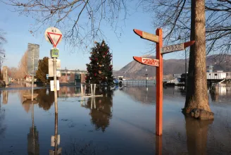 A klímaváltozás hatására gyakoribbá válhatnak a téli árvizek