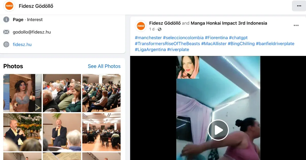 Nyomoz a rendőrség, hogy ki törte fel, és árasztotta el pornóval a gödöllői Fidesz Facebook-oldalát