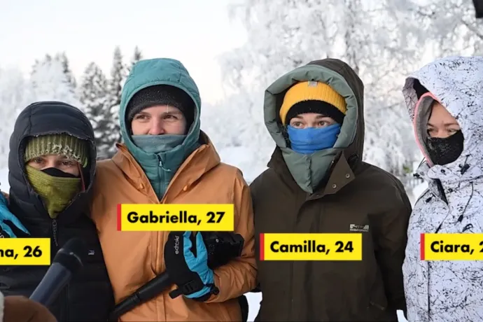 A svéd média megtalálta a fagyos télre rácsodálkozó magyar turistákat