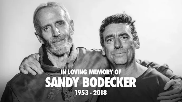 A 2018-ban meghalt Boedecker és az SB egyik gördeszkása, Lance Mountain – Forrás: Nike Skateboarding, Youtube