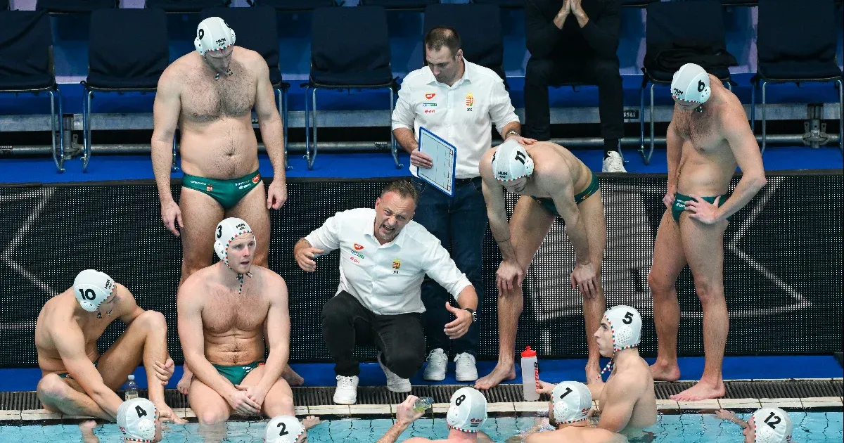 A magyar vízilabda-válogatott első Eb-meccsén kikapott a görögöktől