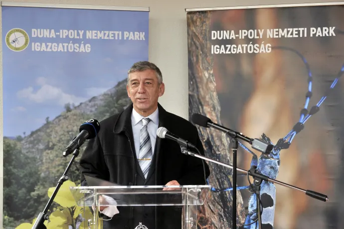 Füri András, a Duna–Ipoly Nemzeti Park volt igazgatója – Fotó: Kovács Attila / MTI