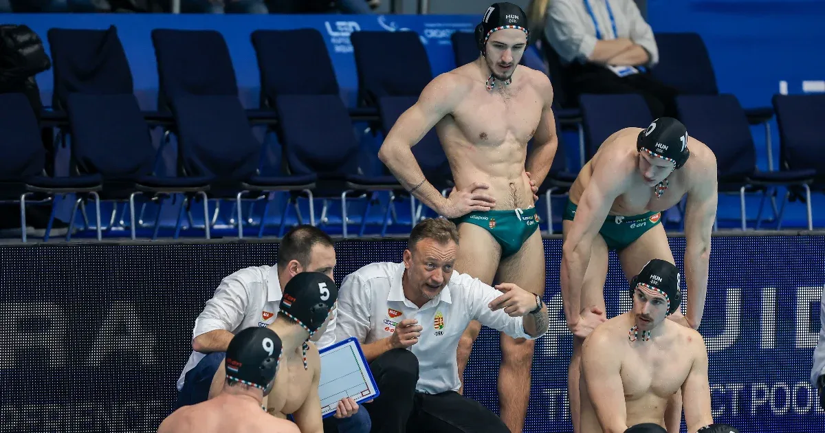 A magyar vízilabda-válogatott 15-11-re legyőzte a grúzokat az EB-n