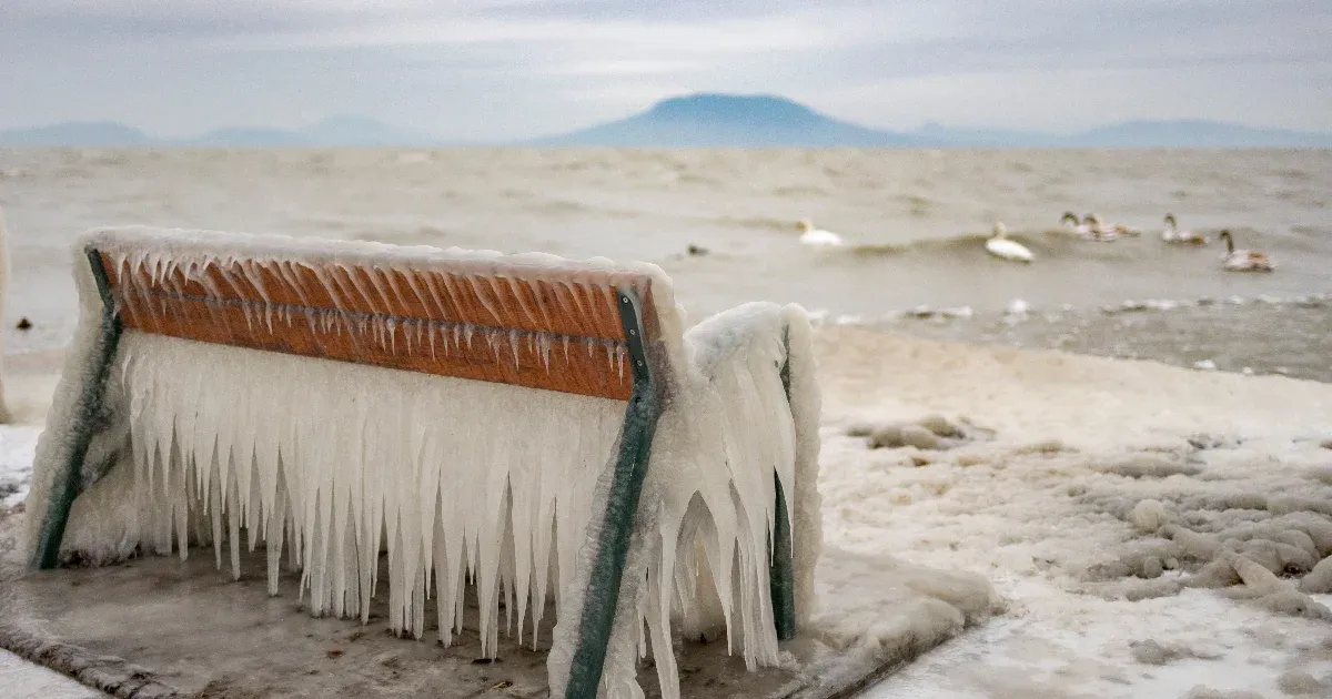Pár helyen befagyhat a Balaton az éjszakai fagyok miatt