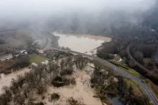 Flooding forces closure of two recently completed bridges between Hungary and Slovakia