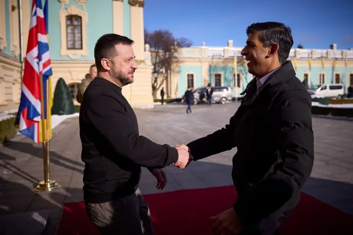 Biztonsági együttműködési megállapodást írt alá Ukrajnával az Egyesült Királyság