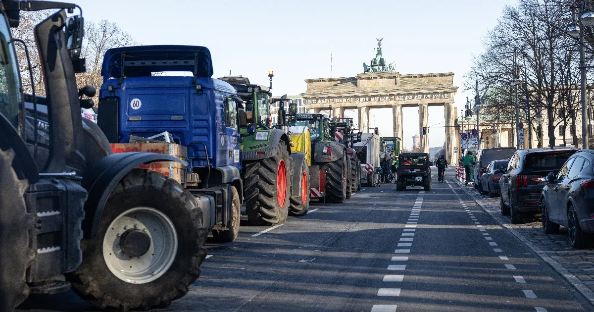 Német pénzügyminiszter a tüntető gazdáknak: Nincs több pénz