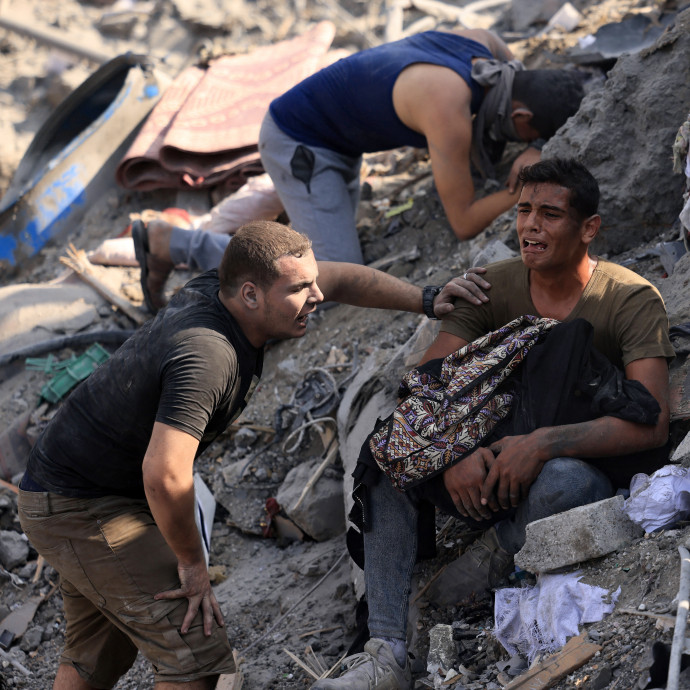 Az épületek több mint fele megsemmisült vagy megsérült a Gázai övezetben