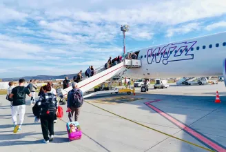 22,5%-kal nőtt tavaly a kolozsvári repülőtér utasforgalma a 2022-es képest, és rekordot döntött