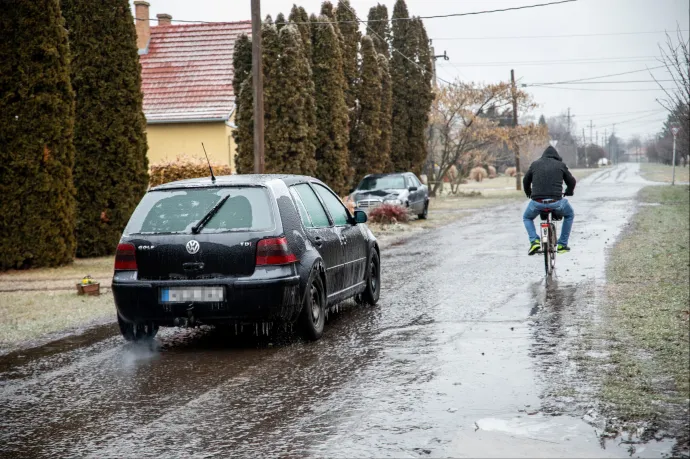 Több megye is ónos esőn csúszkálhat szerdán