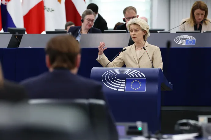 Von der Leyen: 20 milliárd euró befagyasztva marad, amíg Magyarország nem teljesíti a feltételeket