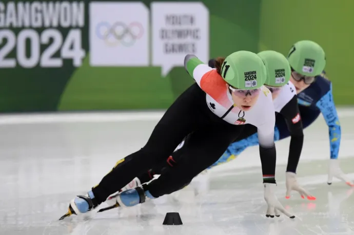 Téli ifjúsági olimpia: elszámolta a köröket, emiatt maradt le az éremről a magyar korcsolyázó