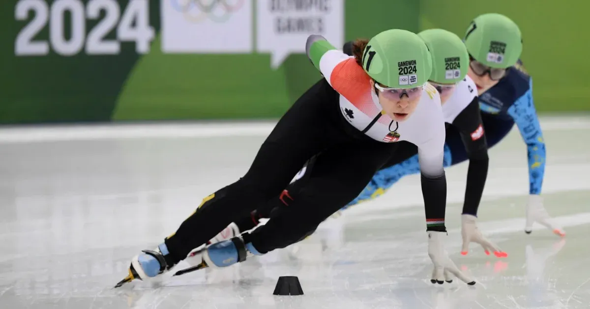 Téli ifjúsági olimpia: elszámolta a köröket, emiatt maradt le az éremről a magyar korcsolyázó