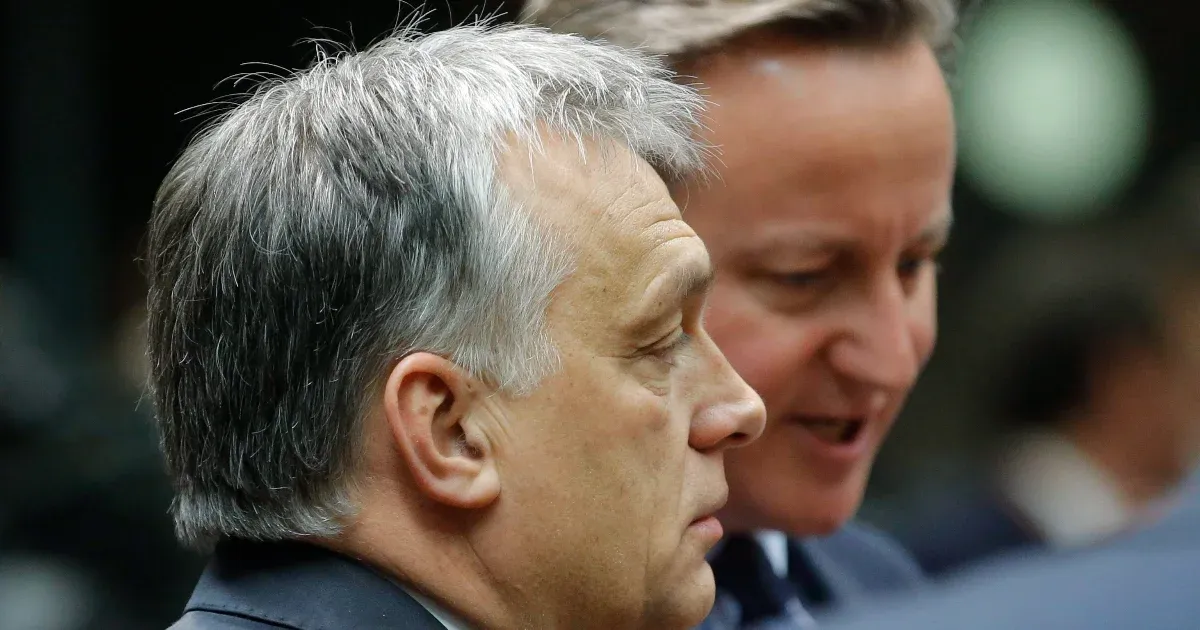 Orbán Viktor David Cameron brit külügyminiszterrel tárgyalt telefonon