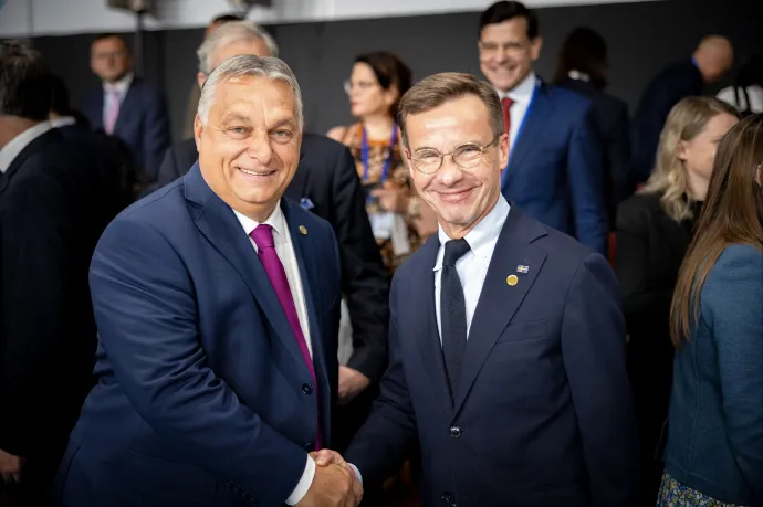 A svéd miniszterelnök elfogadta Orbán meghívását