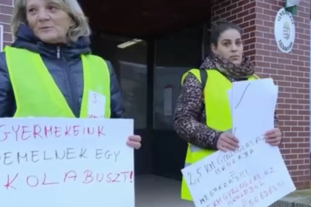 3 kilométert gyalogolnak a tiszavasvári gyerekek hóban-fagyban az iskolába, majd ugyanannyit haza