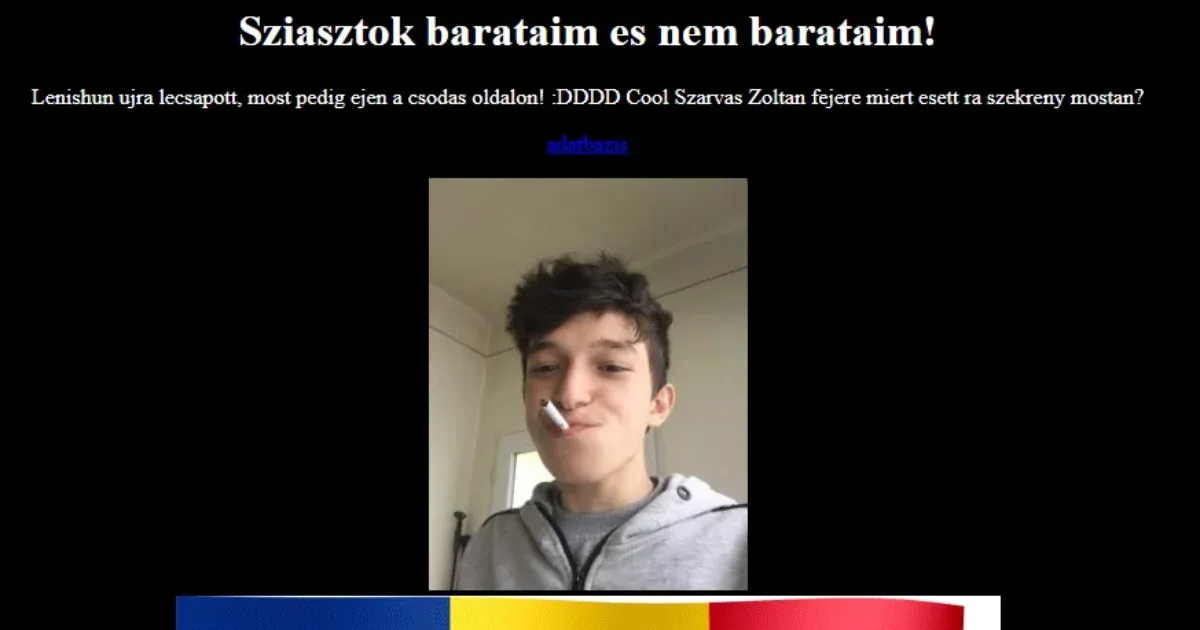 Feltörték a DK újpesti szervezetének honlapját, román zászló lobogott rajta