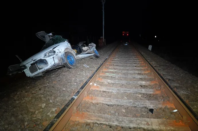 Idén januárban duplaannyi baleset történt a vasúti átjárókban, mint tavaly