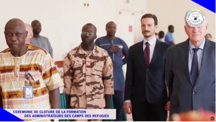 Gáspár Orbán visits Chad in October 2023 – Source: Cnarr-Tchad Facebook