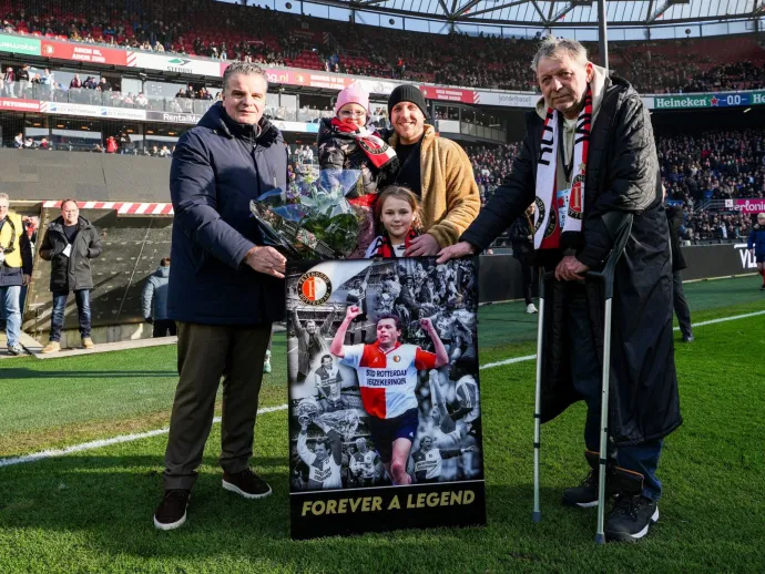 Legendaként ünnepelték Kiprich Józsefet a Feyenoordnál