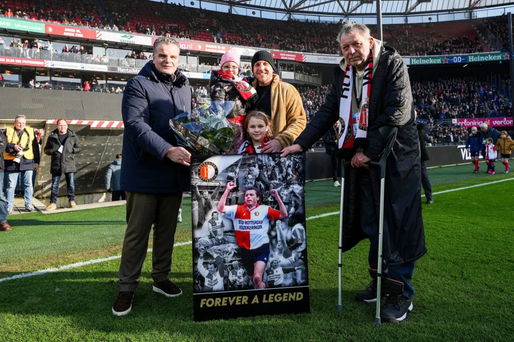 Legendaként ünnepelték Kiprich Józsefet a Feyenoordnál