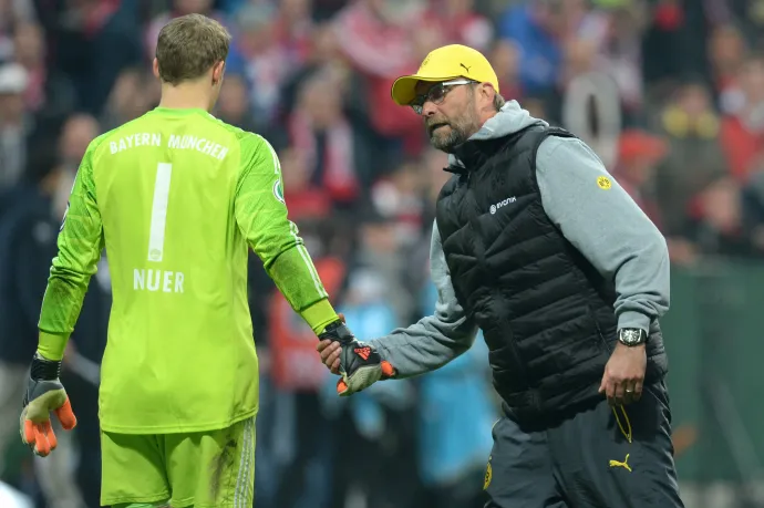 Neuer szerint Klopp egyértelműen esélyes lehet a Bayern München edzői posztjára