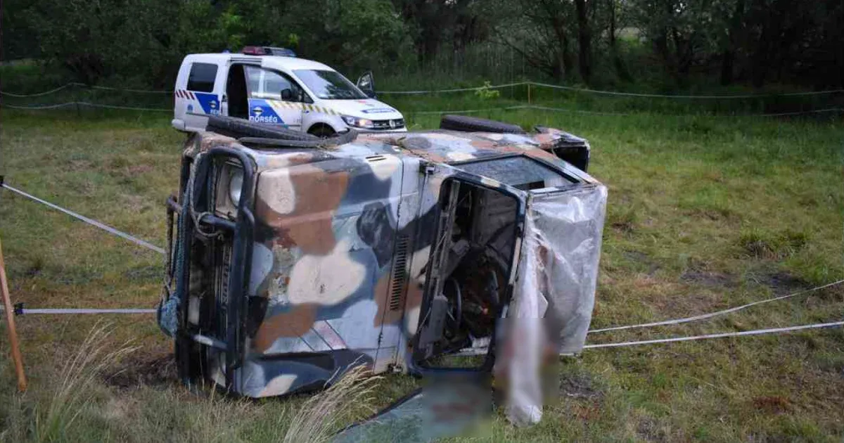 Felborult a terepjáróval a csapatépítőn az ittas sofőr, kollégái súlyos sérüléseket szenvedtek