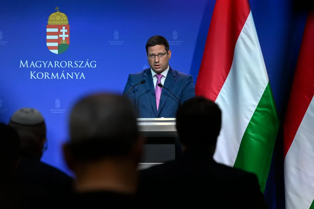 Gulyás Gergely sajtótájékoztatója