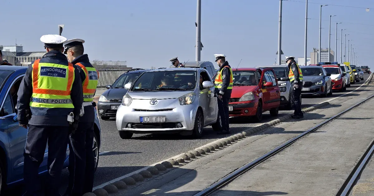 Rendőrök lepik el Budapestet jövő héten, fokozott ellenőrzést rendelt el a rendőrfőkapitány