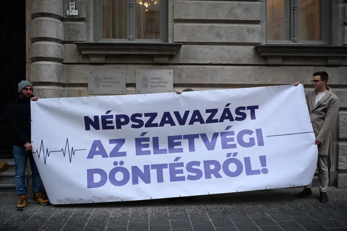 Elutasította a választási bizottság az eutanázia ügyében kezdeményezett népszavazási kérdéseket